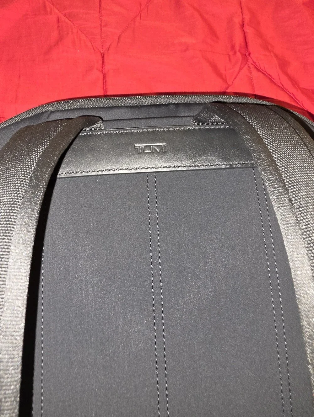 Tumi FIRE! NWOT! The Harrison Warren Backpack in Midnight Black. Sz OS. R2S!